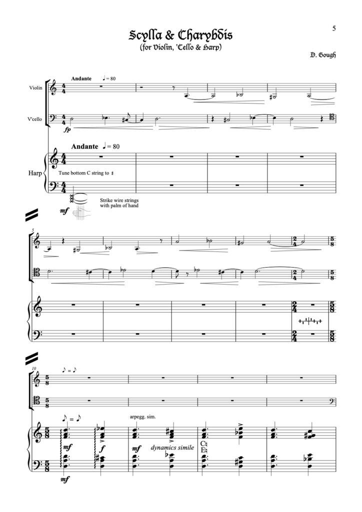 Scylla & Charybdis, score p1